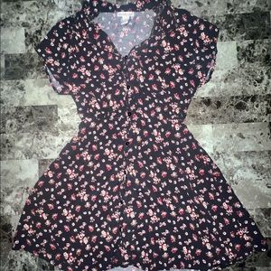 Buttom Up Collared Dress